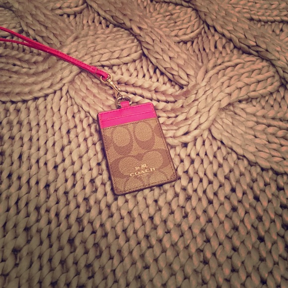Coach I.D. lanyard