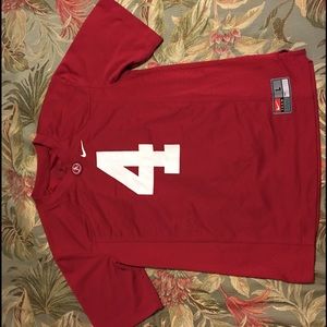 Alabama Crimson Tide #4 Jersey Boy's Large