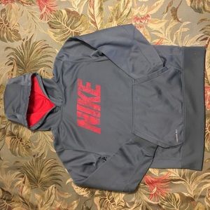 Nike Gray Hoodie. Boy's Large