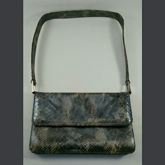 Saks Fifth Avenue Vintage Genuine Snakeskin Leathe