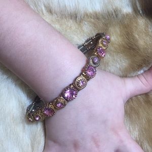Jewels Pink & Gold Bracelet
