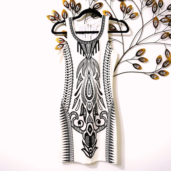 Dresses & Skirts - Tribal Printed Techno Dress