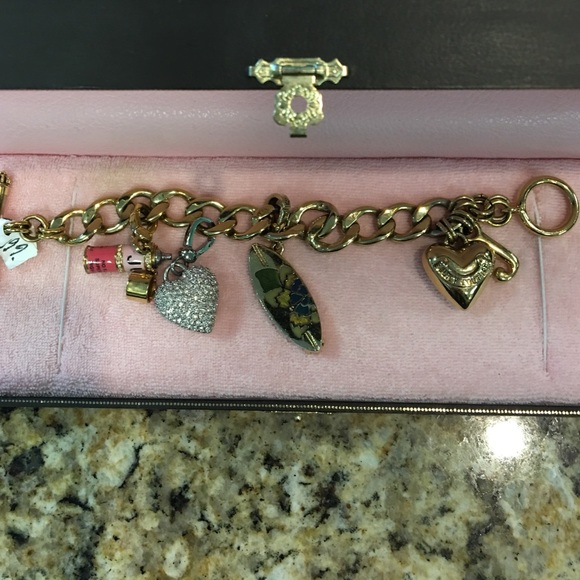 Juicy bracelet with 4 charms