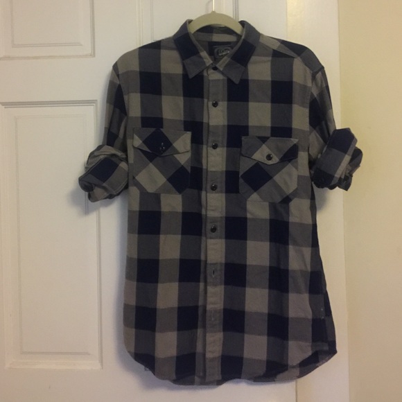 J crew men's flannel lightly worn