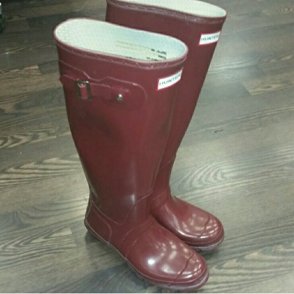Hunter rain boots