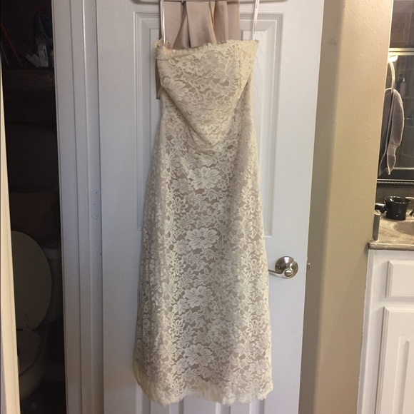 Ivory lace Bridesmaid dress