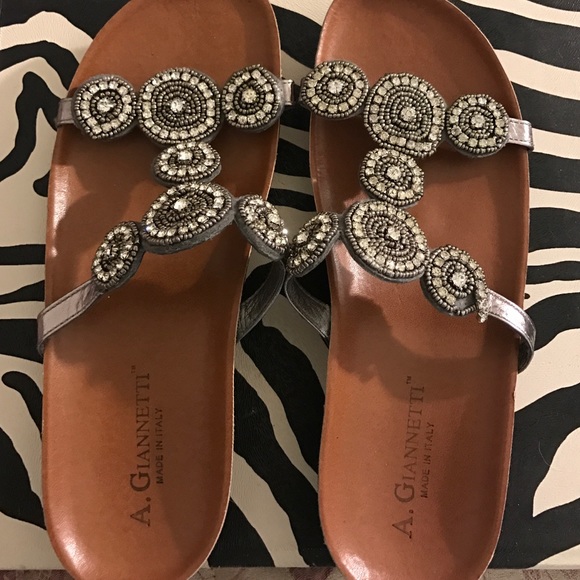 Jeweled Sandals