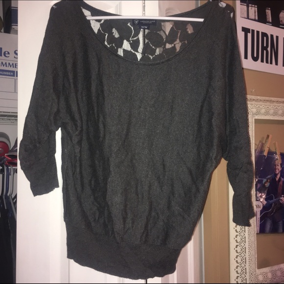 Adorable Top with see through back!