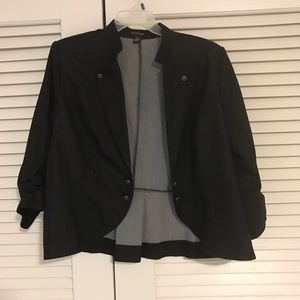 Plus Sized military style jacket