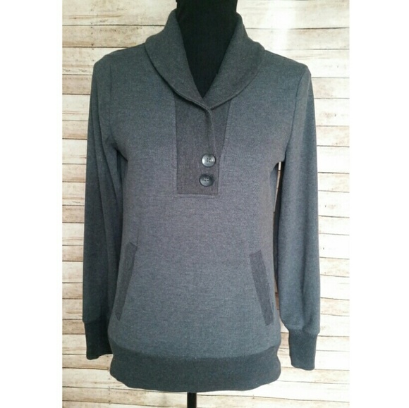 Banana Republic Button V-Neck