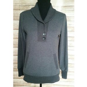 Banana Republic Button V-Neck