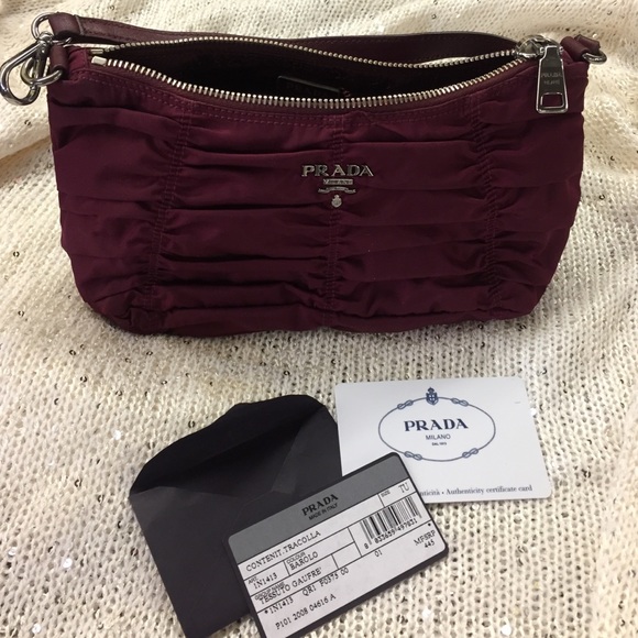 Authentic Prada clutch pochette