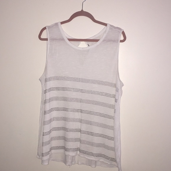 Long and Flowy Rhinestone Studded Tank!