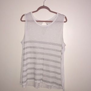 Long and Flowy Rhinestone Studded Tank!