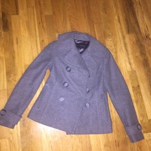 Short Wool Pea Coat