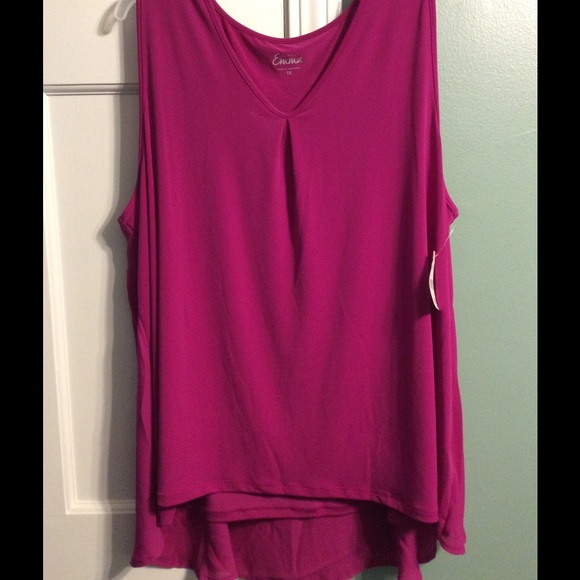 Pink Dressy Tank Top