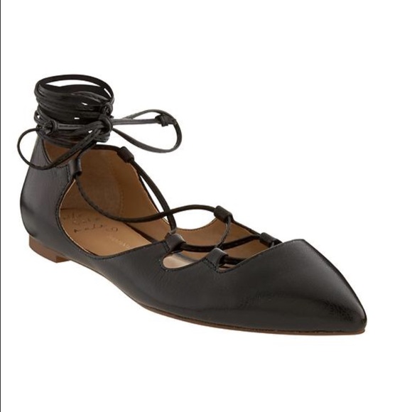 Banana Republic Allie Lace-up Flat