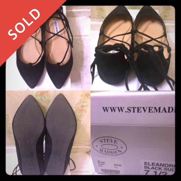 SOLD! Steve Madden Eleanorr Suede Ballet Flats