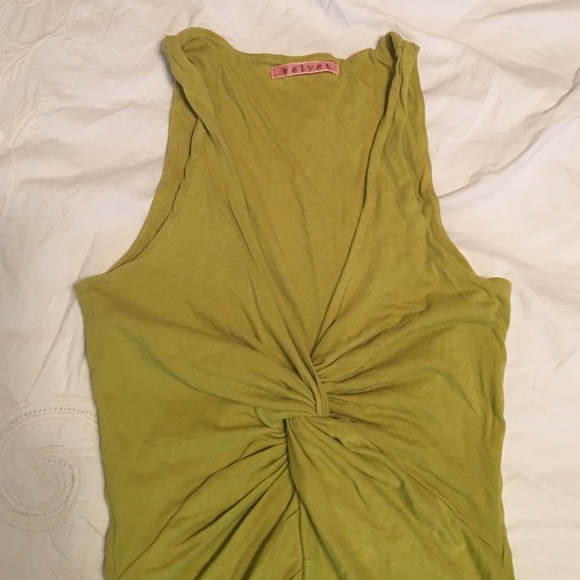 Velvet tank