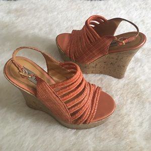 Steve Madden Coral High Wedge Sandals