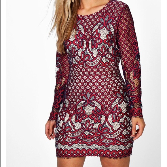 Plus size lace dress great for holidays