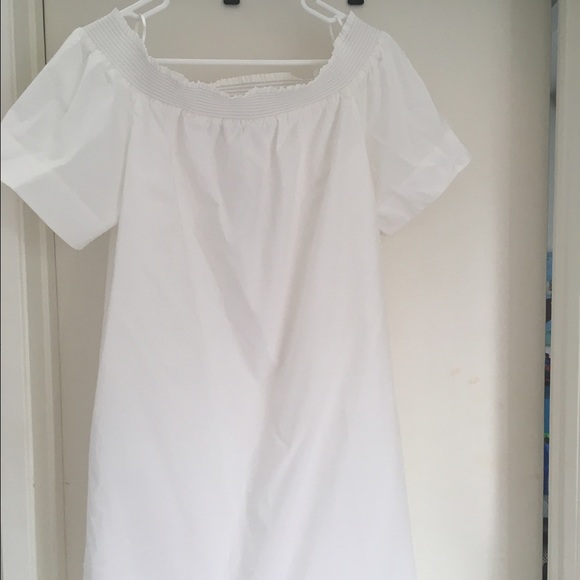 NWT! J CREW off-the-shoulder dress