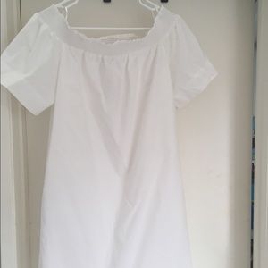 NWT! J CREW off-the-shoulder dress