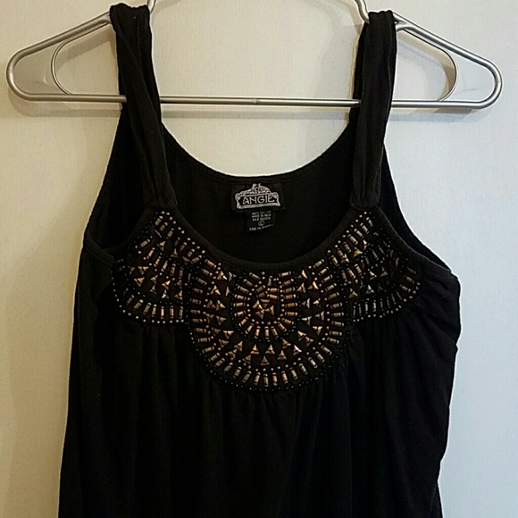 ANGIE brand embellished tank/dress