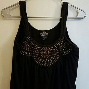 ANGIE brand embellished tank/dress