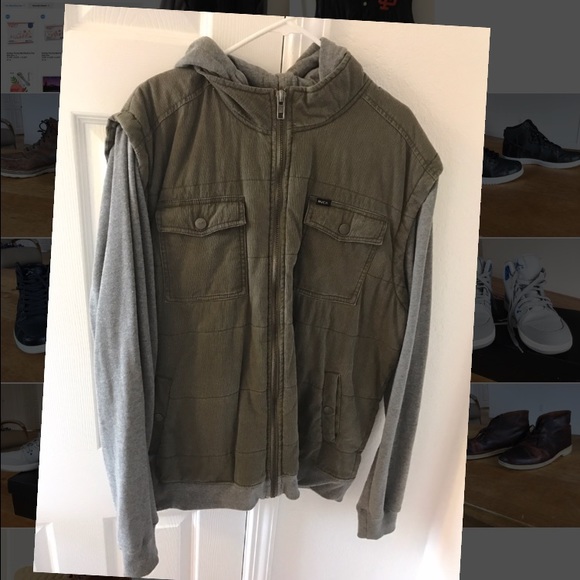 Rvca sweater vest XL 40$