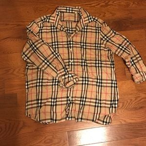 Men's Burberry button down