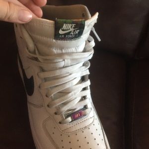 Nike rainbow costom Air Force 1 high