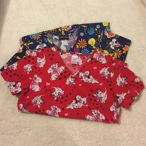 Scrub tops