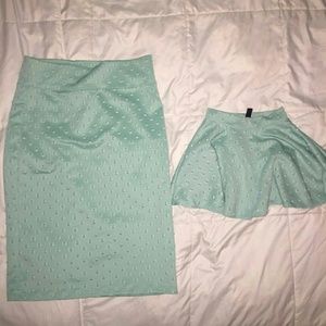 Mommy and me matching skirts