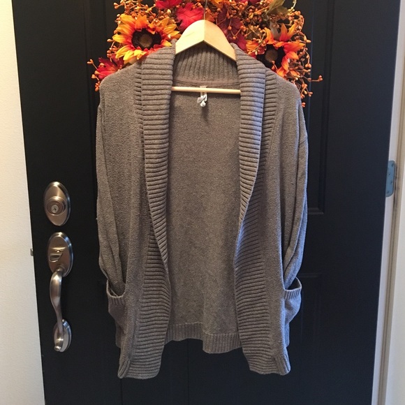 Gray Cardigan
