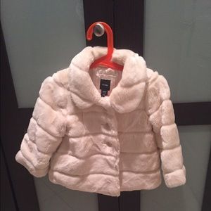 Girls Faux Fur Coat