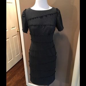 Suzy Chen Maggy Boutique 8 m gray dress pretty!
