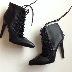Black booties