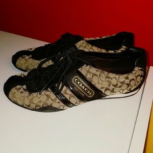 Coach sneakers brown