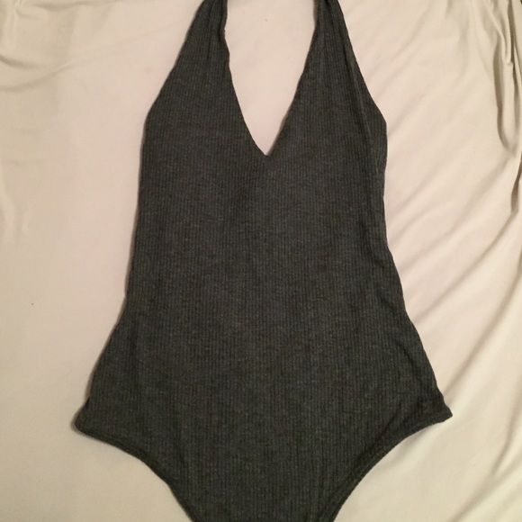 Super soft grey body suit. New with tags!