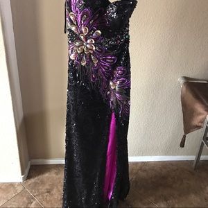 Black Formal Sequence dress