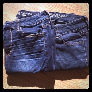 American Eagle Jeggings size 0 SHORT