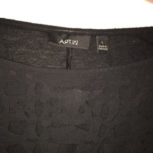 Black Cut-Out Sleeveless Top