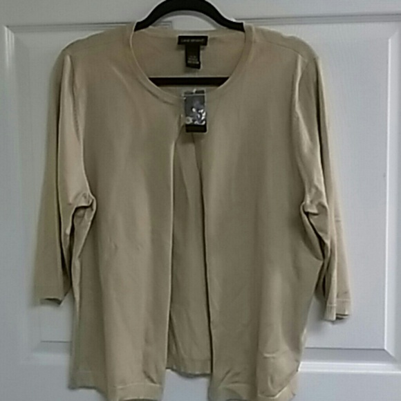 Lane Bryant golden cardigan New with tags