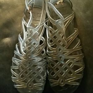 DVF jelly sandals