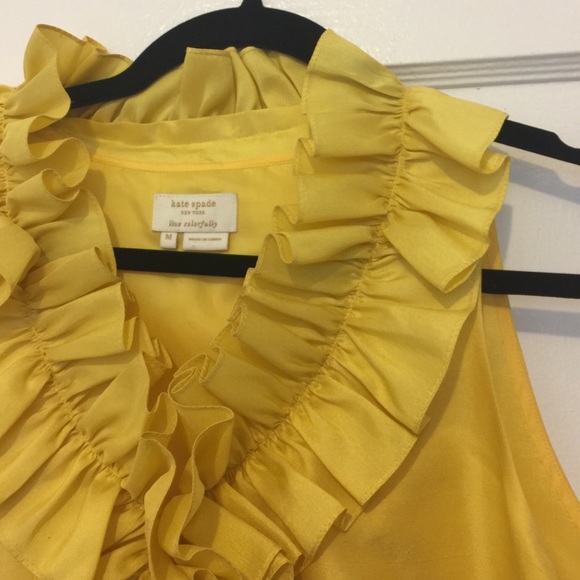 Silk Ruffle Blouse - Picture 2 of 4