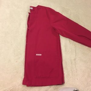 Cherokee long sleeved scrub top