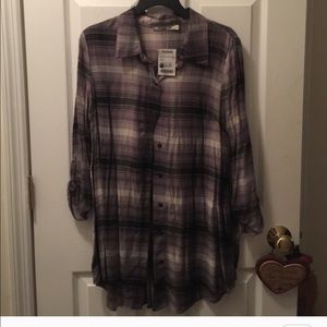 Ladies button down top!