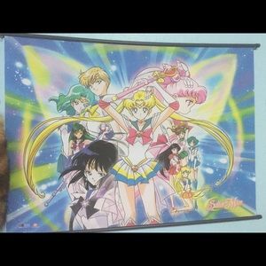 Kawaii sailor moon scroll