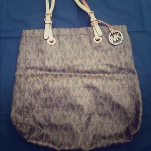 MICHAEL KORS large brown purse